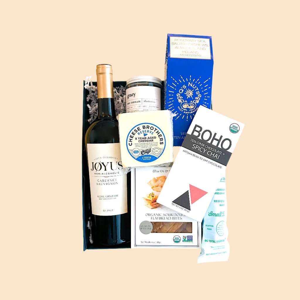 Red Wine Gift Basket