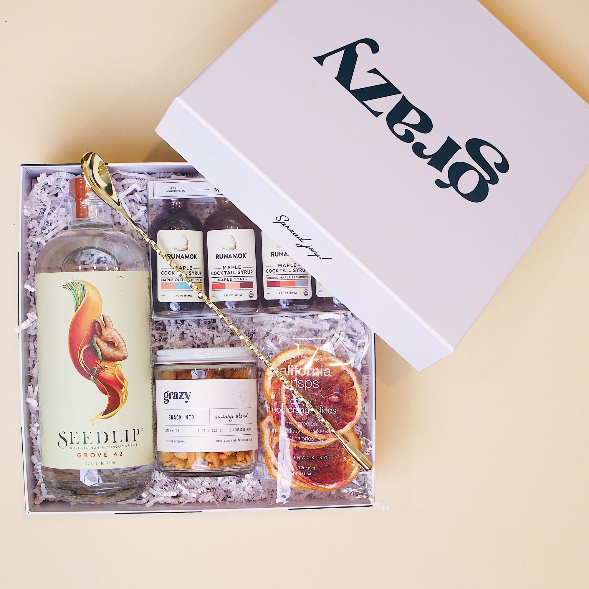Mocktail gift box.