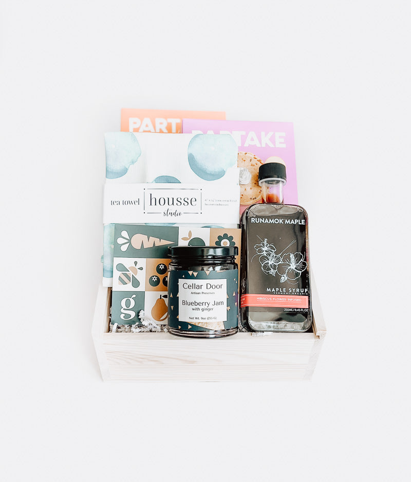 Grazy bakers gourmet gift box.